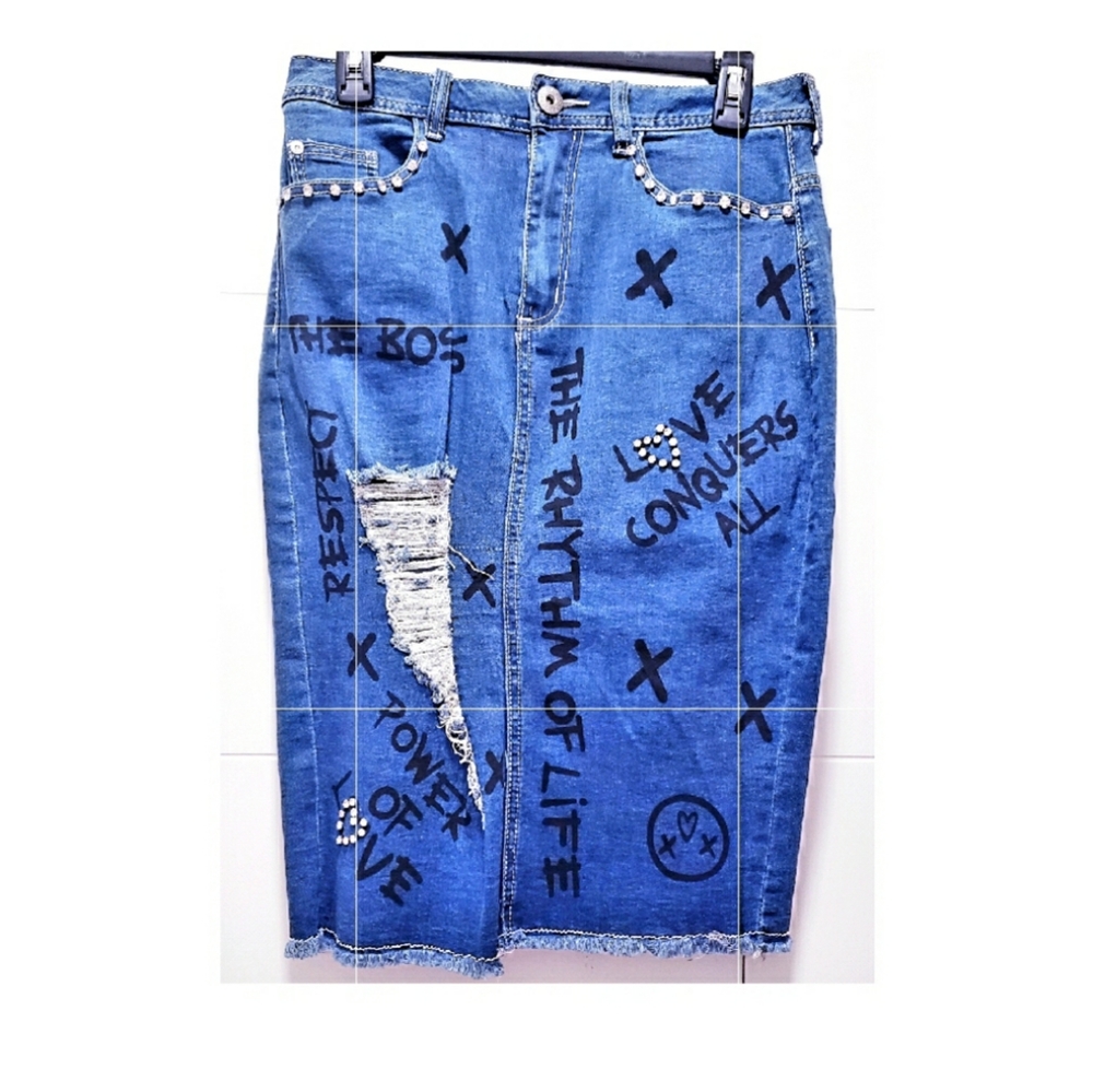 Denim Skirt